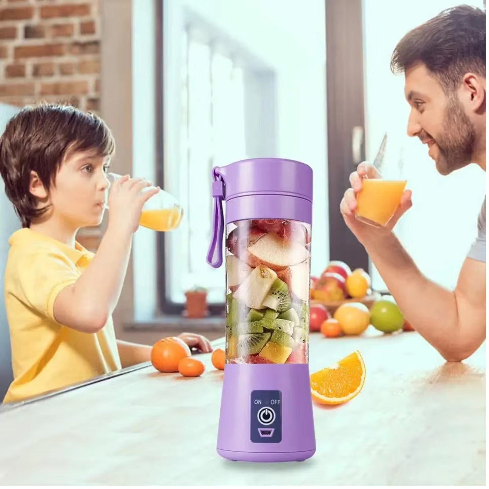 Portable Personal Blender,Mini Juicer Cup Smoothie Maker ,USB Charger