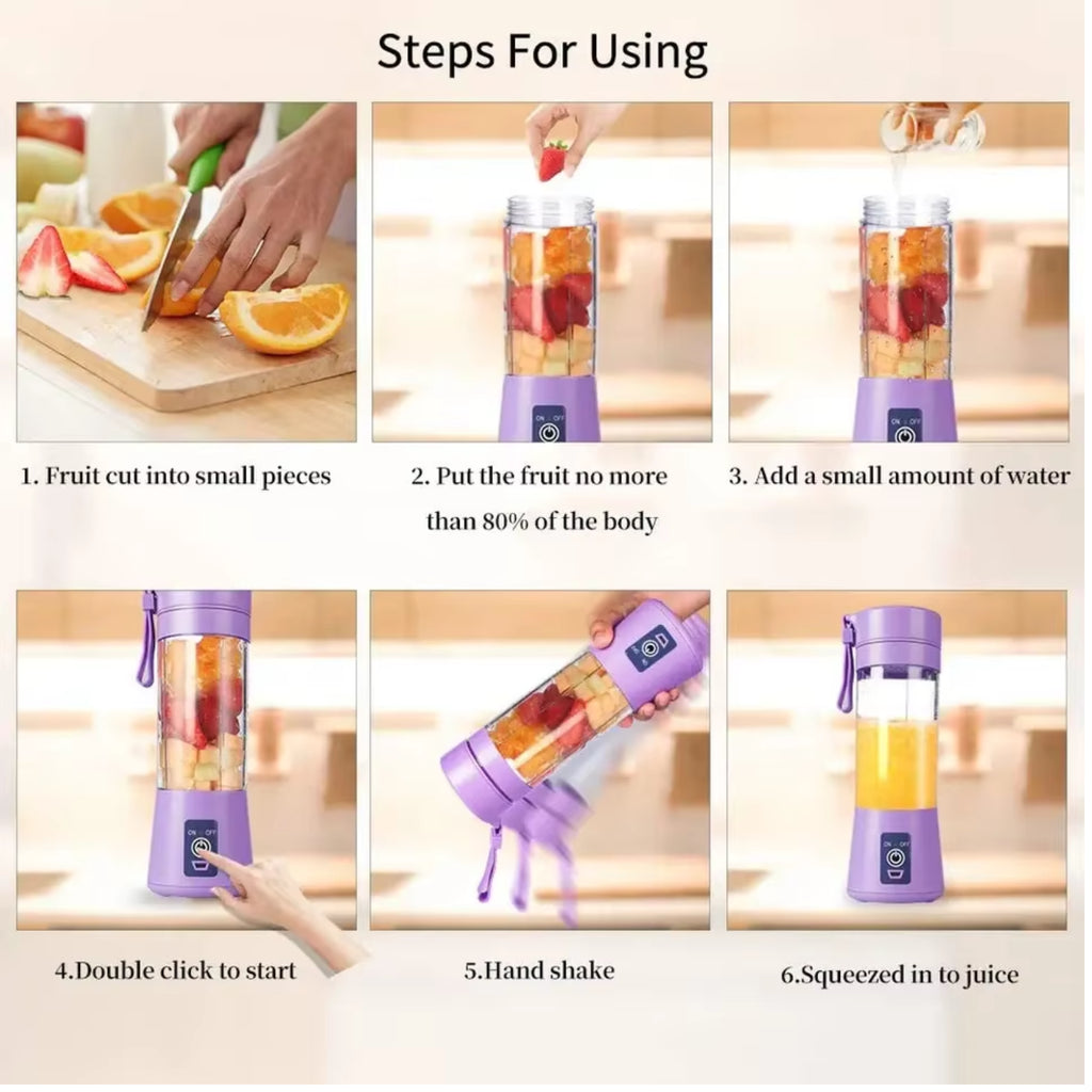 Portable Personal Blender,Mini Juicer Cup Smoothie Maker ,USB Charger